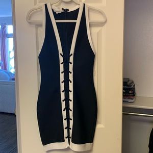 Bandage halter dress by mistress rocks.